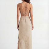 Naomi Beige Dres