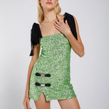 Majda Dress Green