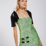 Majda Dress Green