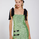 Majda Dress Green