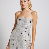Megan Dress Silver