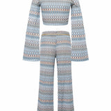 Capri Crop-Pants Set