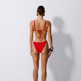 Coral Kırmızı Bikini Altı