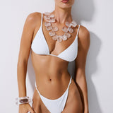 Coral Beyaz Bikini Altı