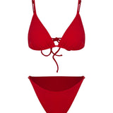Coral Kırmızı Bikini Üstü