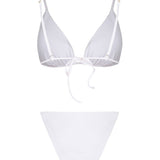 Coral Beyaz Bikini Üstü
