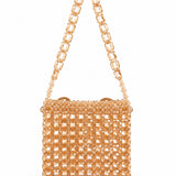 Elowen Mini Amber Beaded Bag | Luxury Evening Bag