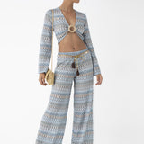 Capri Crop-Pants Set