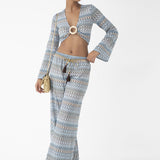 Capri Crop-Pants Set