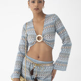 Capri Crop-Pants Set