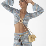 Capri Crop-Pants Set