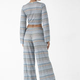 Capri Crop-Pants Set