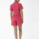 Côte D'Azur Buttons Detailed Short Sleeve & Short Set