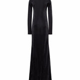 Monaco Long Sleeve Dress Black