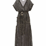 Mykonos Short Sleeve Belt Caftan