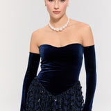 Throne of Velvet Gown Dress