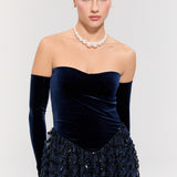 Throne of Velvet Gown Dress