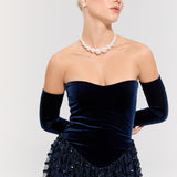 Throne of Velvet Gown Dress