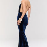 Alhambra Navy Gown Dress