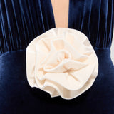 Alhambra Navy Gown Dress