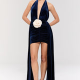 The Heiress Navy Dress