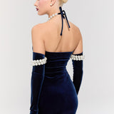 Eternal Heir Mini Navy Dress