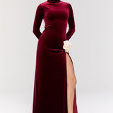 Queen’s Chamber Burgundy Dress