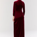 Queen’s Chamber Burgundy Dress