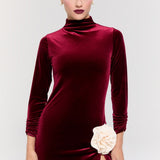 Queen’s Chamber Burgundy Dress