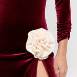 Queen’s Chamber Burgundy Dress