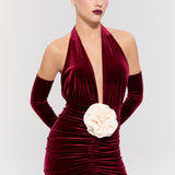 Mirabell Red Mini Dress