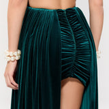 The Heiress Green Mini Dress