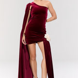 Empress Burgundy Dress