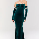 Dynasty Necklace Gown Dress