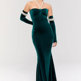 Dynasty Necklace Gown Dress