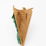 Mother of Pearl Mini Green Bag