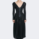 Blanca Balloon Maxi Dress