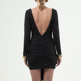 Luna Black Dress