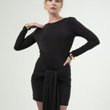 Luna Black Dress