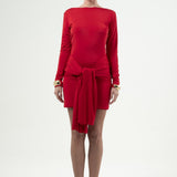 Luna Red Dress