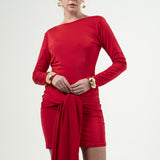 Luna Red Dress