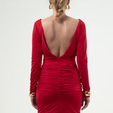 Luna Red Dress