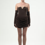 Vera Brown Dress