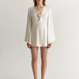 Camille Dress White