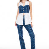 Olivia Zebra Bluz