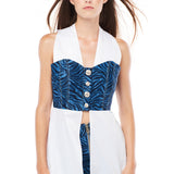 Olivia Zebra Bluz