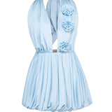 Elisa Balloon Skirt Dress