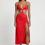 Scarlet Red Swimsuit