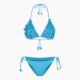 Flora Mavi Bikini Set