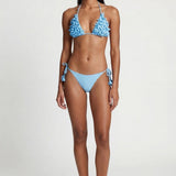 Flora Mavi Bikini Set